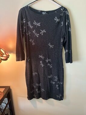 Y2K Dragonfly Knit Dress- M/L